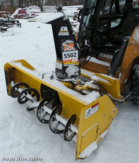 skid steer snow blowers for sale